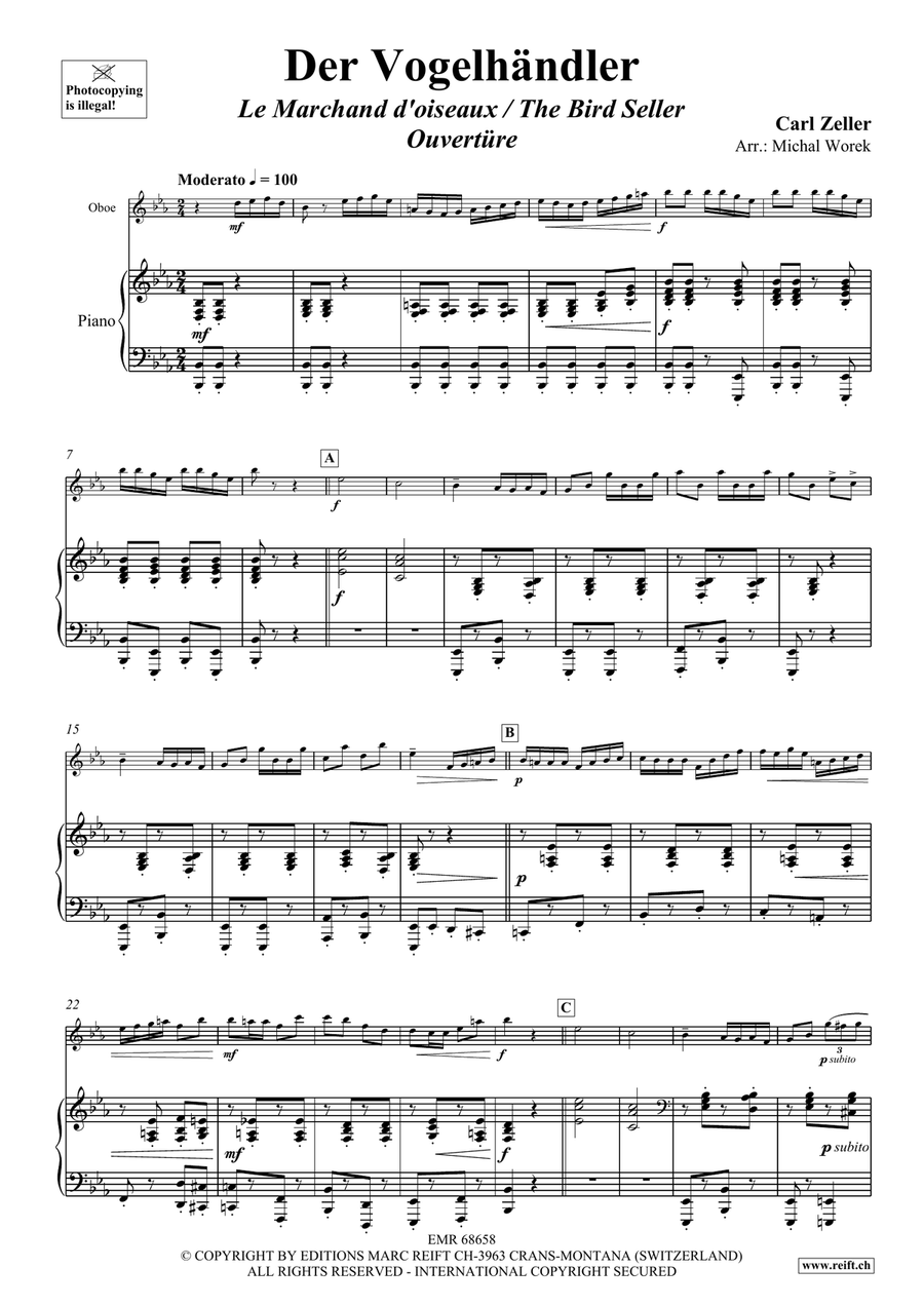 Der Vogelhändler Der Vogelhändler Piano Accompaniment scores gallery preview page 4