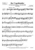Der Vogelhändler Alto Saxophone scores gallery preview page 3