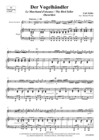 Der Vogelhändler Baritone Saxophone scores gallery preview page 4