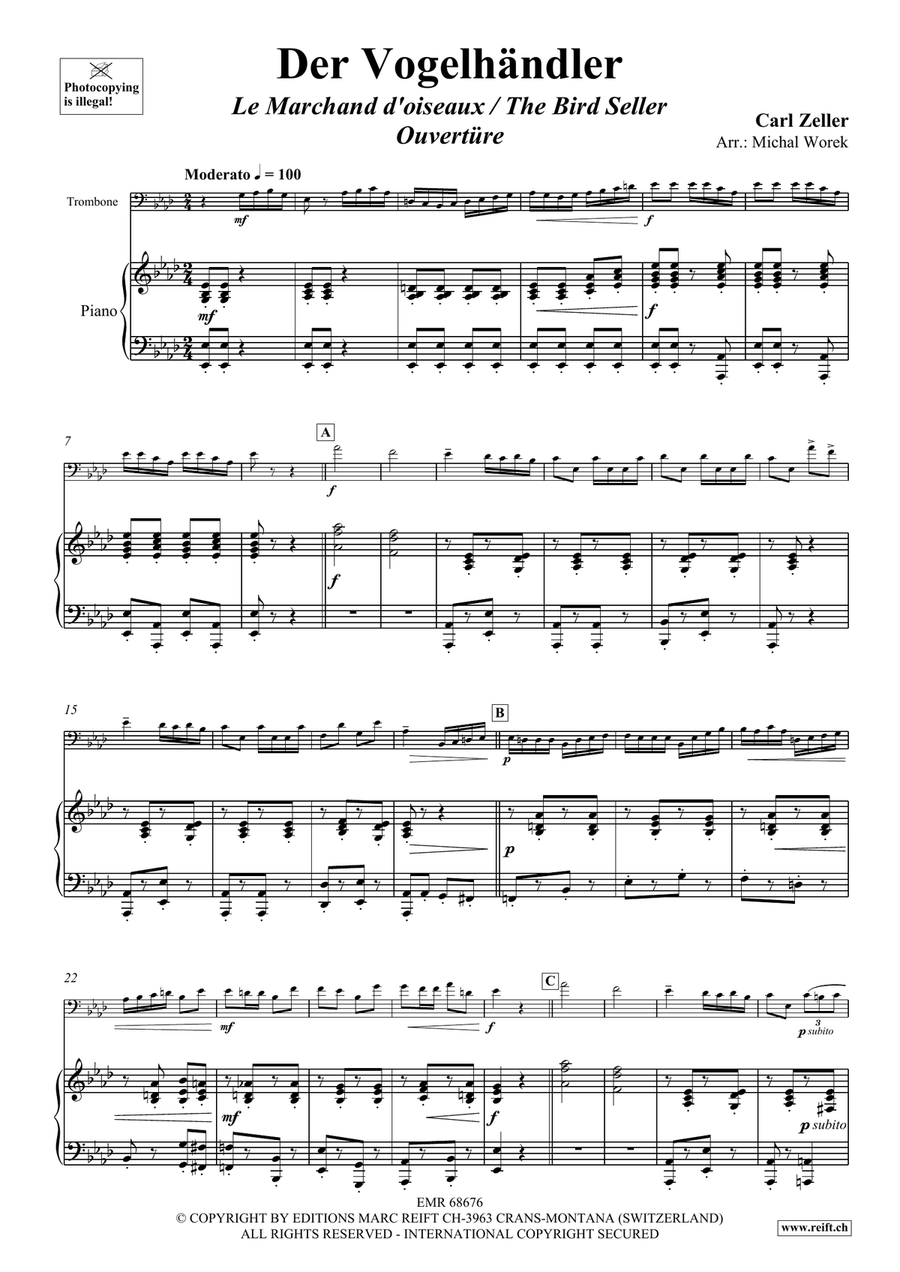 Der Vogelhändler Piano Accompaniment - Sheet Music page 4