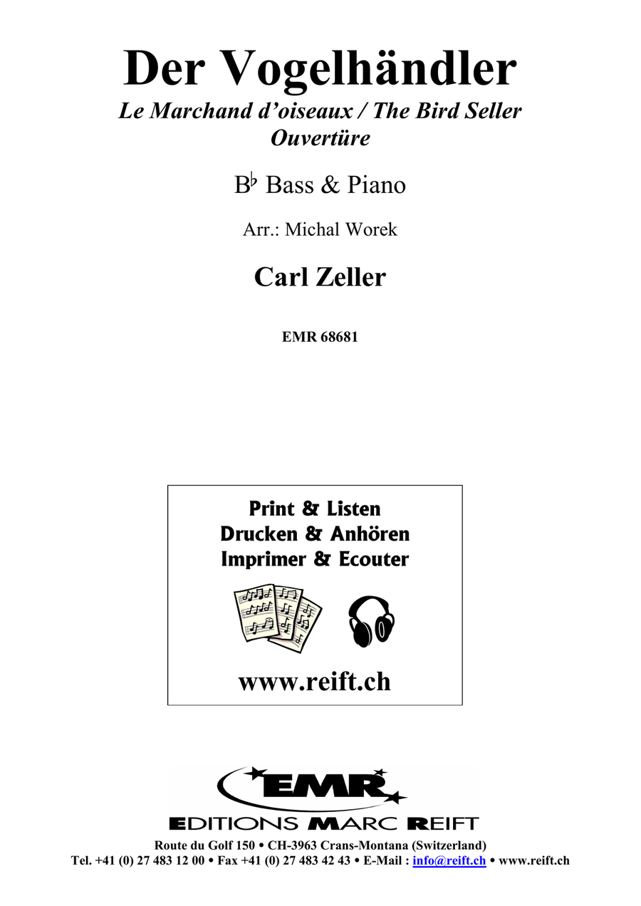 Der Vogelhändler Voice Solo - Sheet Music page 2