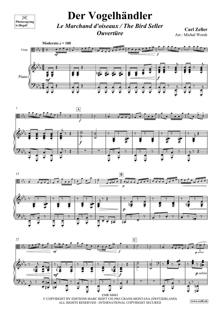 Der Vogelhändler Der Vogelhändler Piano Accompaniment scores gallery preview page 4