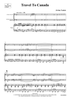 Travel To Canada Bass Recorder scores gallery preview page 4