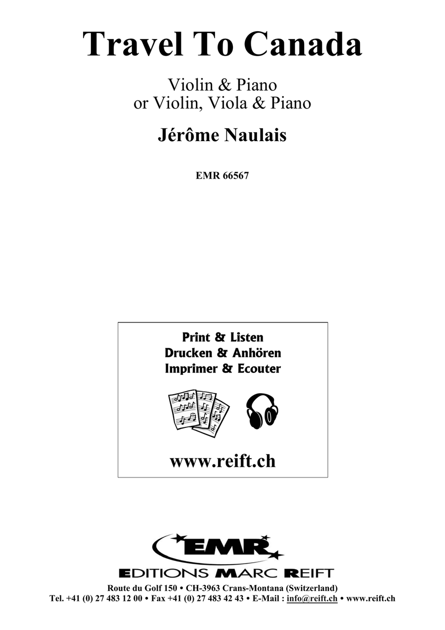 Travel To Canada Travel To Canada Viola scores gallery preview page 2