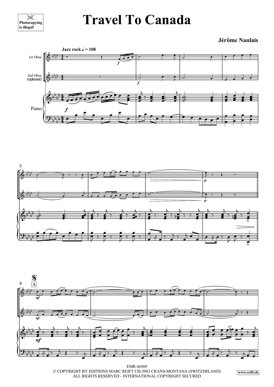 Travel To Canada Travel To Canada Piano Accompaniment scores gallery preview page 4
