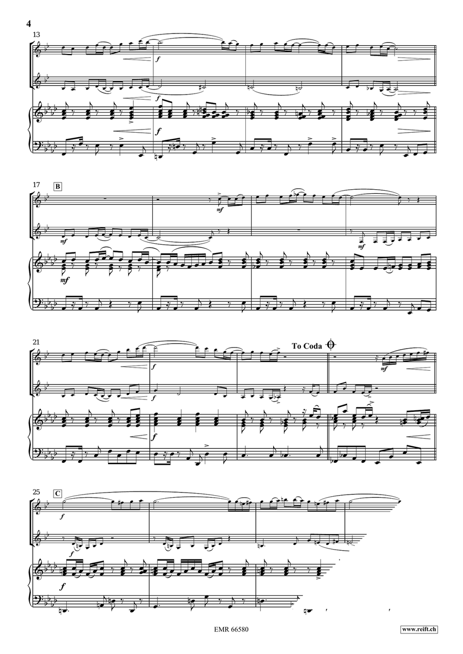 Travel To Canada Travel To Canada Bass Clarinet scores gallery preview page 5