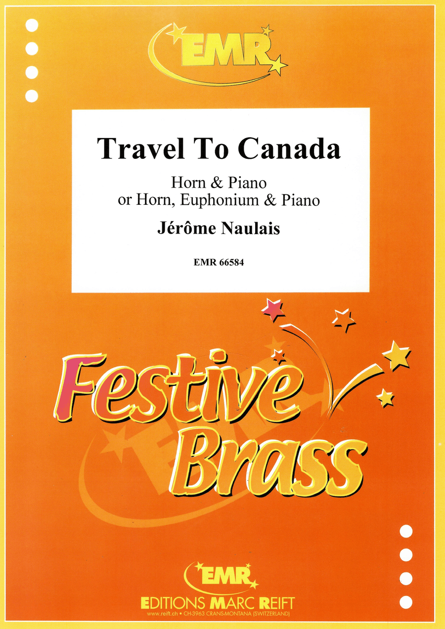 Travel To Canada Travel To Canada Euphonium scores gallery preview page 1