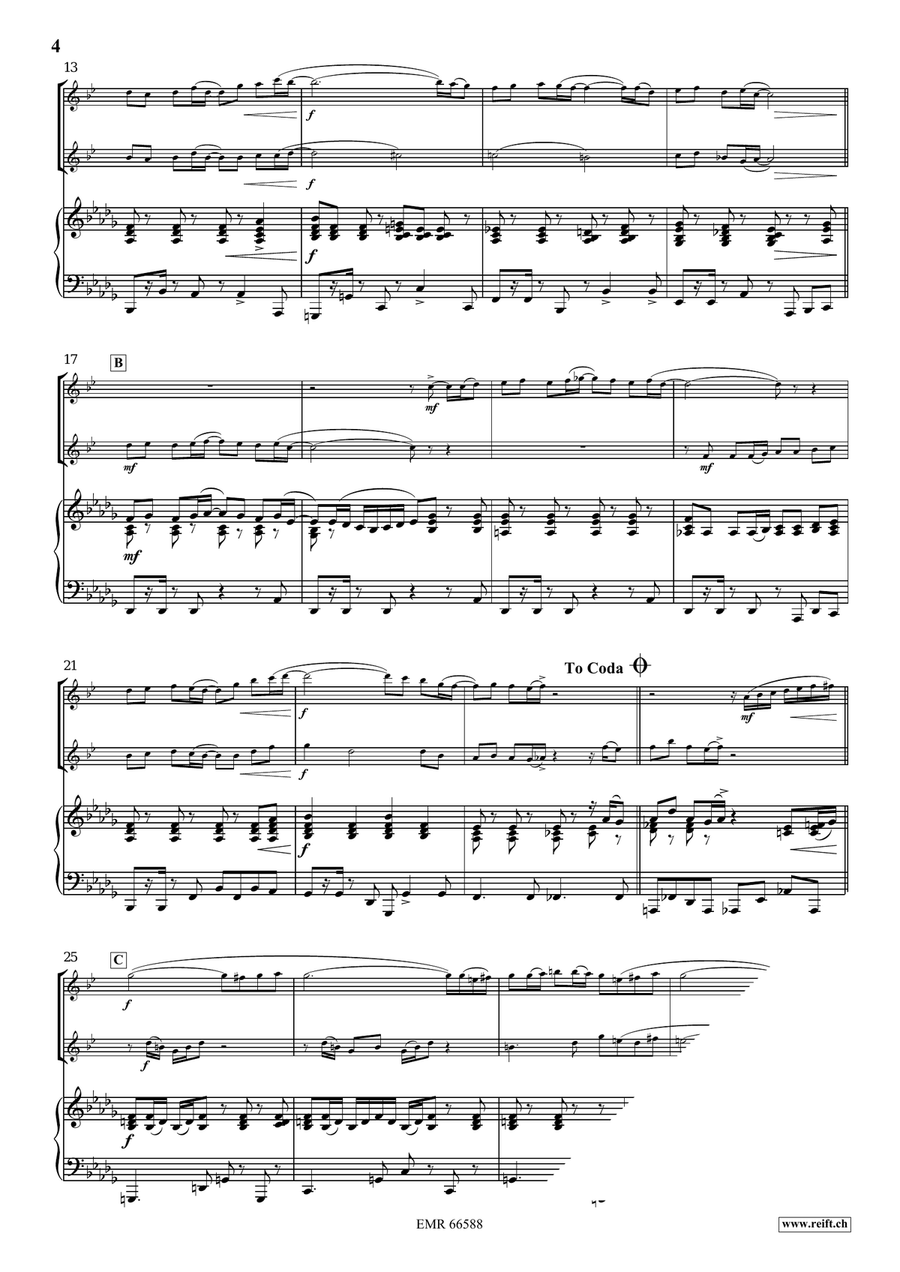 Travel To Canada Travel To Canada Alto Saxophone scores gallery preview page 5