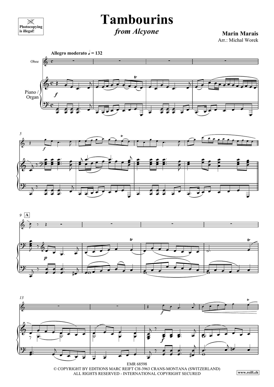 Tambourins Tambourins Piano Accompaniment scores gallery preview page 3