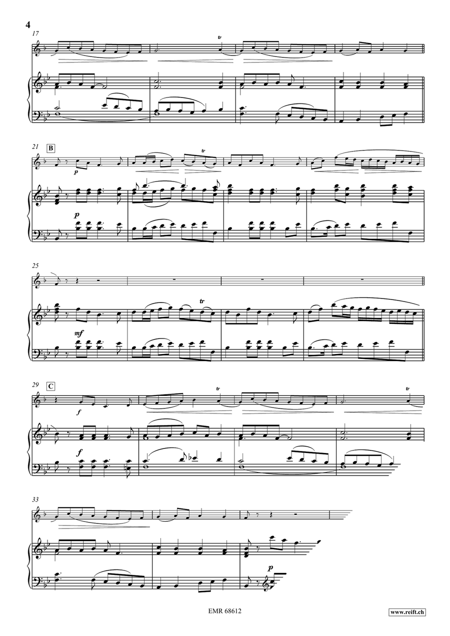 Tambourins Tambourins Horn scores gallery preview page 4