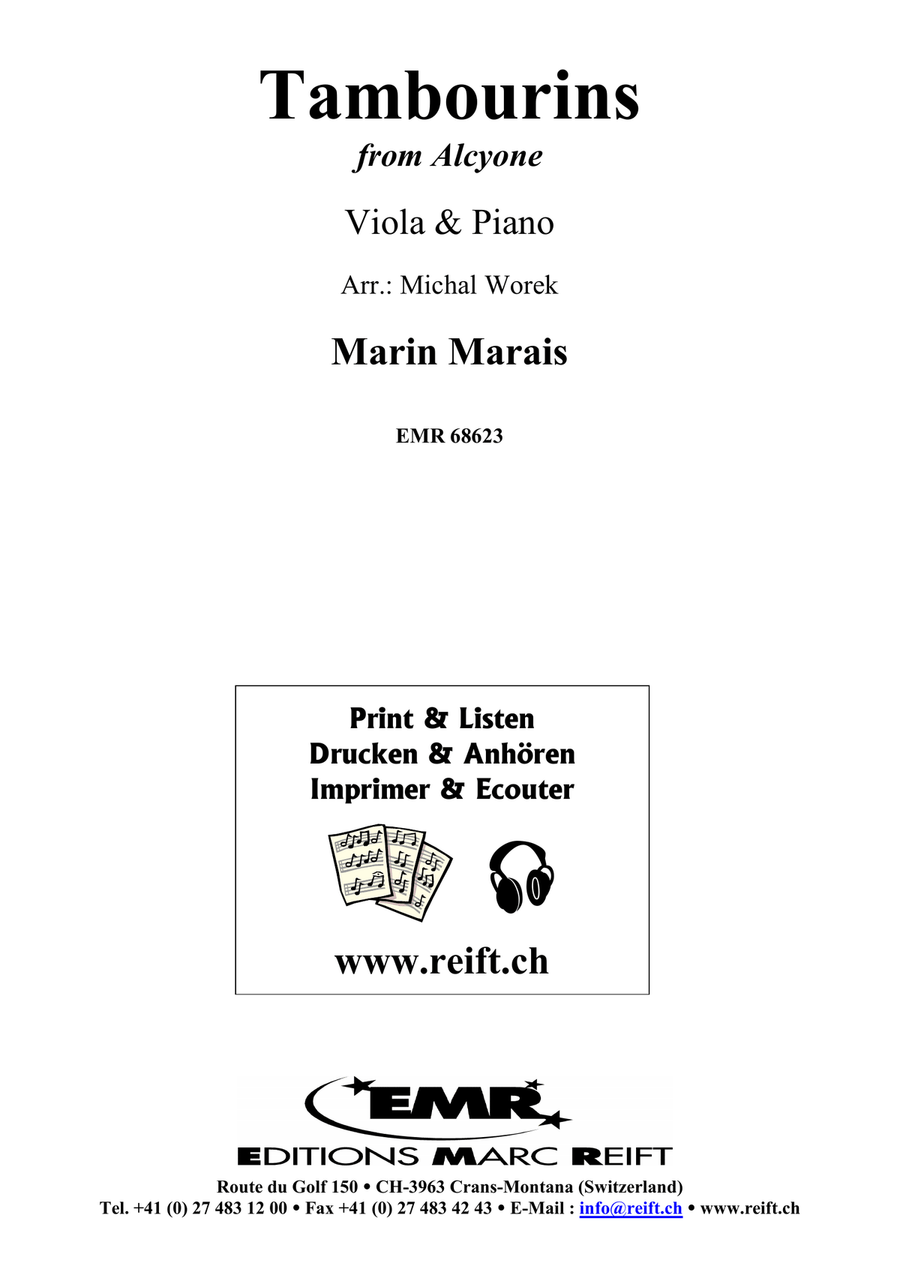 Tambourins Tambourins Piano Accompaniment scores gallery preview page 2