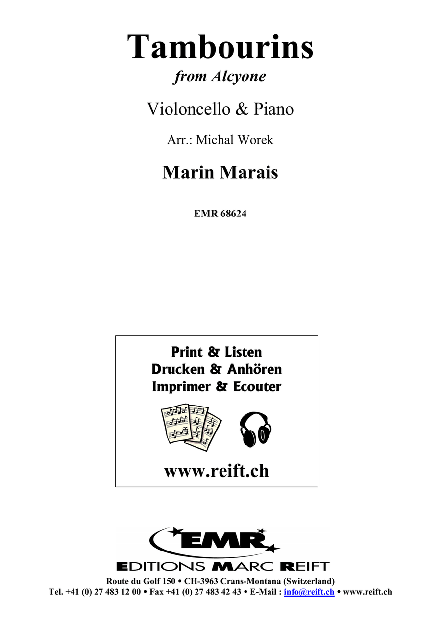 Tambourins Tambourins Piano Accompaniment scores gallery preview page 2
