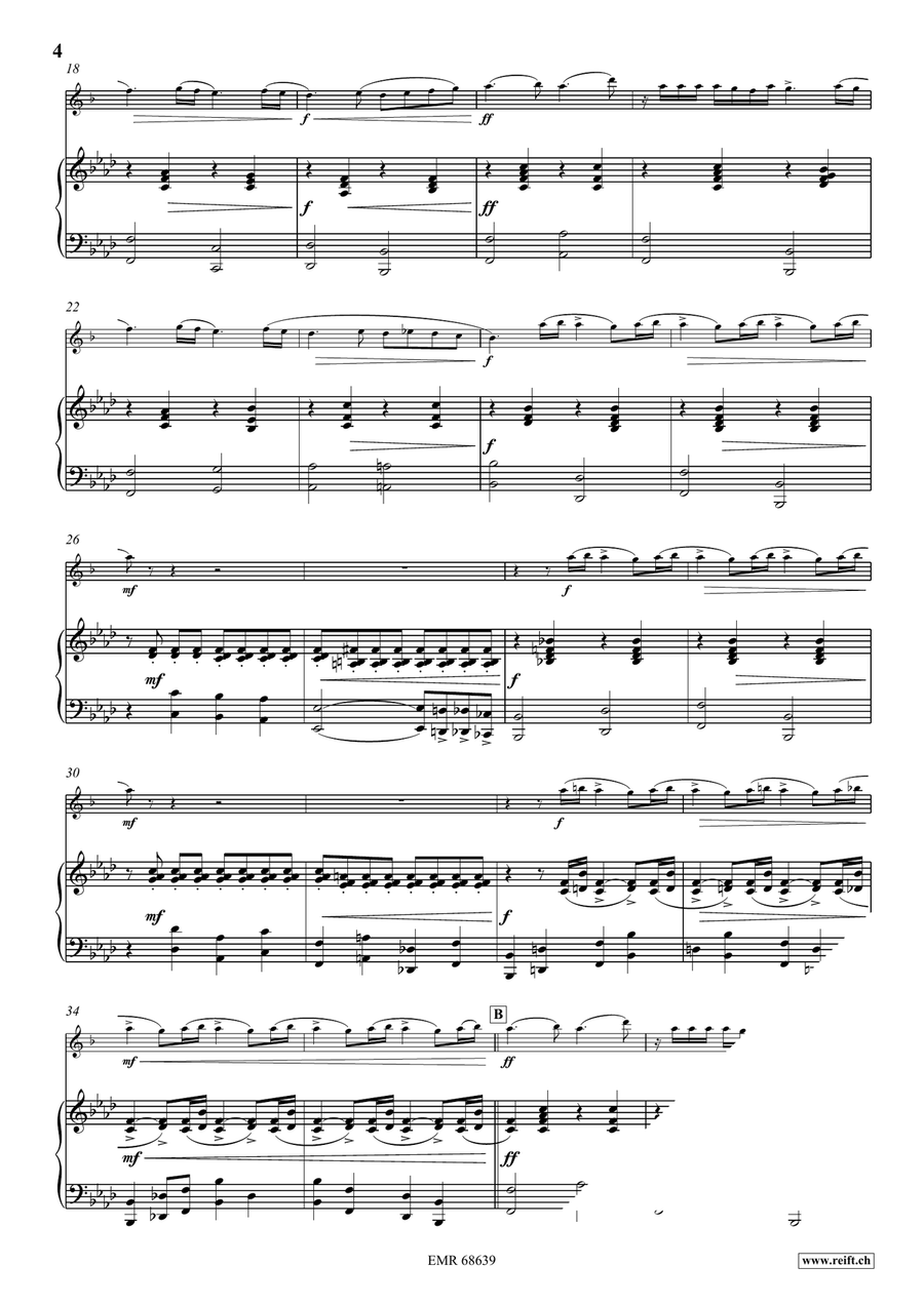Oriental Festive March Oriental Festive March Baritone Saxophone scores gallery preview page 5