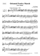 Oriental Festive March Violin Solo scores gallery preview page 3