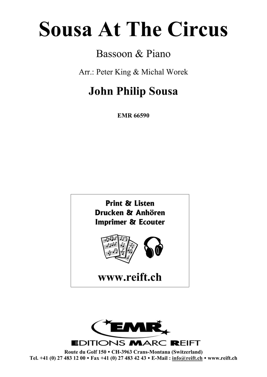 Sousa At The Circus by John Philip Sousa Bassoon Solo - Sheet Music page 2