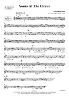 Sousa At The Circus Cornet scores gallery preview page 3