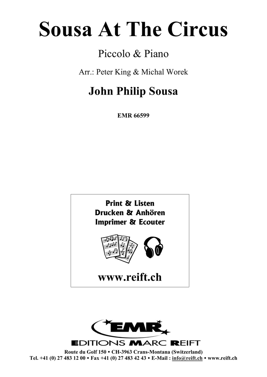 Sousa At The Circus by John Philip Sousa Piccolo - Sheet Music page 2