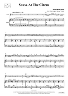Sousa At The Circus Violin Solo scores gallery preview page 4