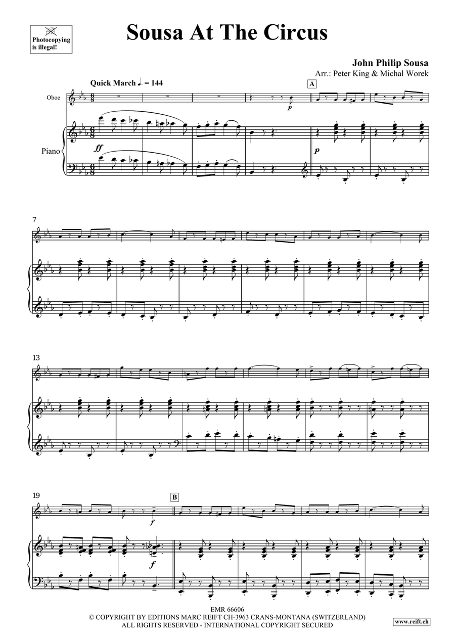 Sousa At The Circus Sousa At The Circus Piano Accompaniment scores gallery preview page 4