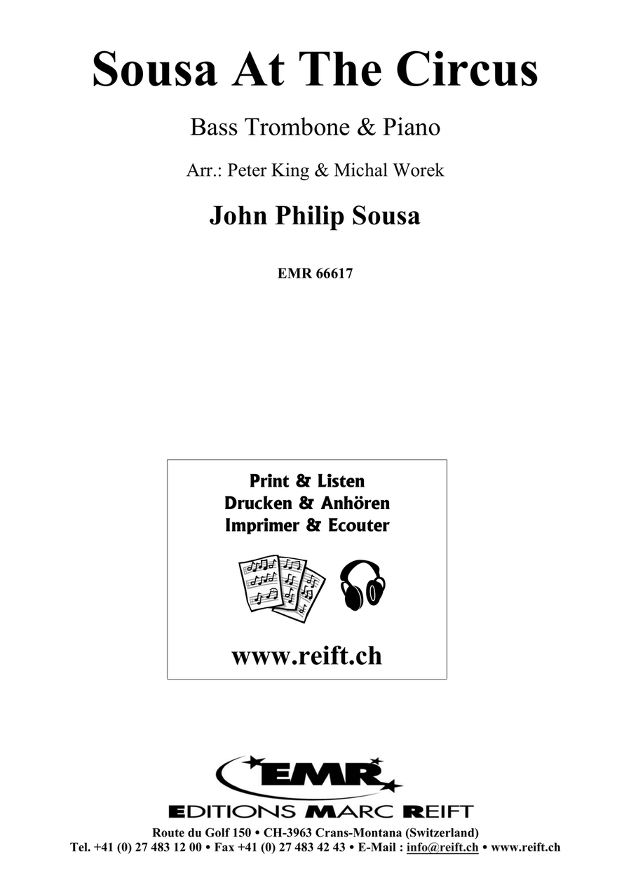 Sousa At The Circus Sousa At The Circus Bass Trombone scores gallery preview page 2