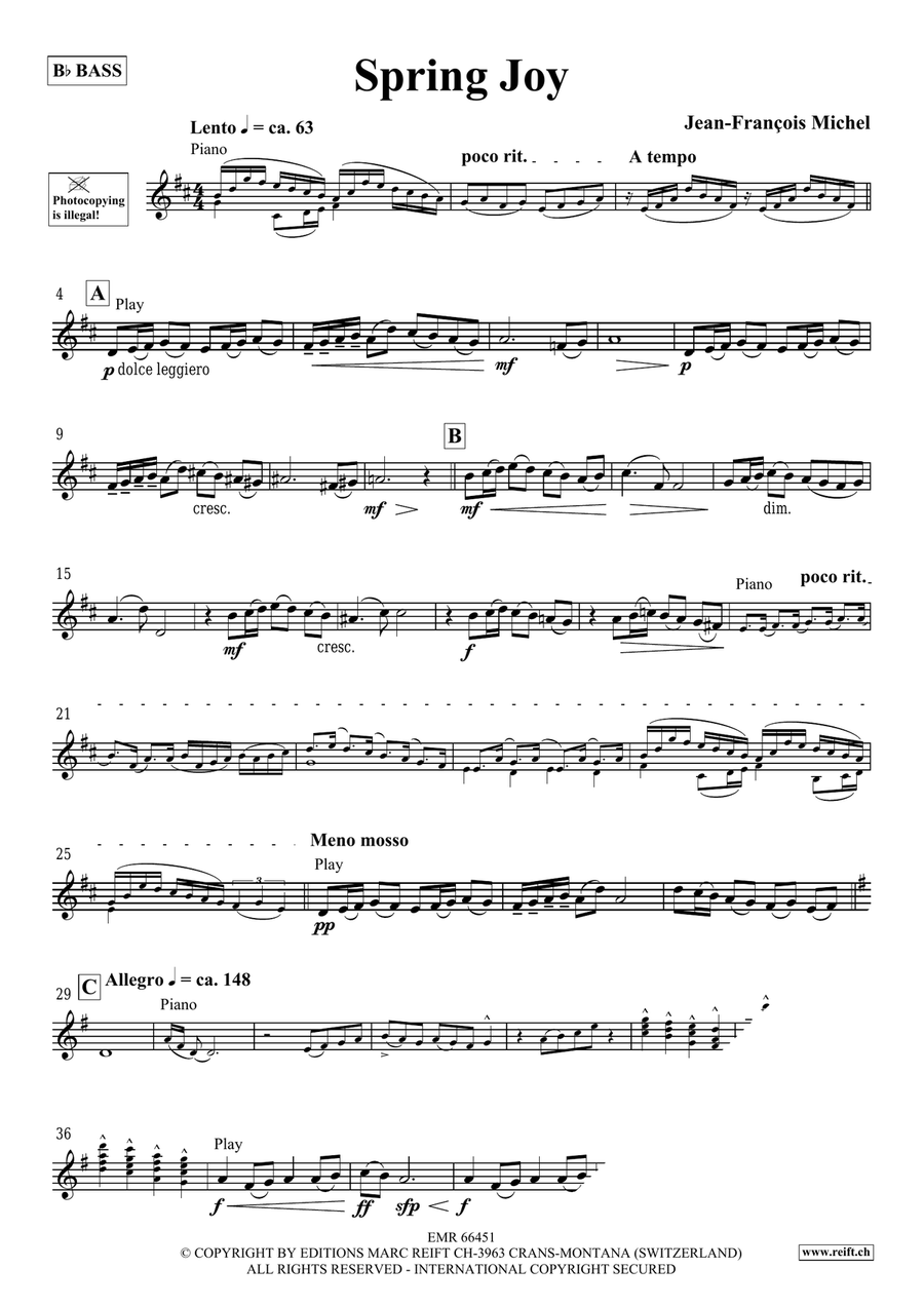 Spring Joy Voice Solo scores gallery preview page 4