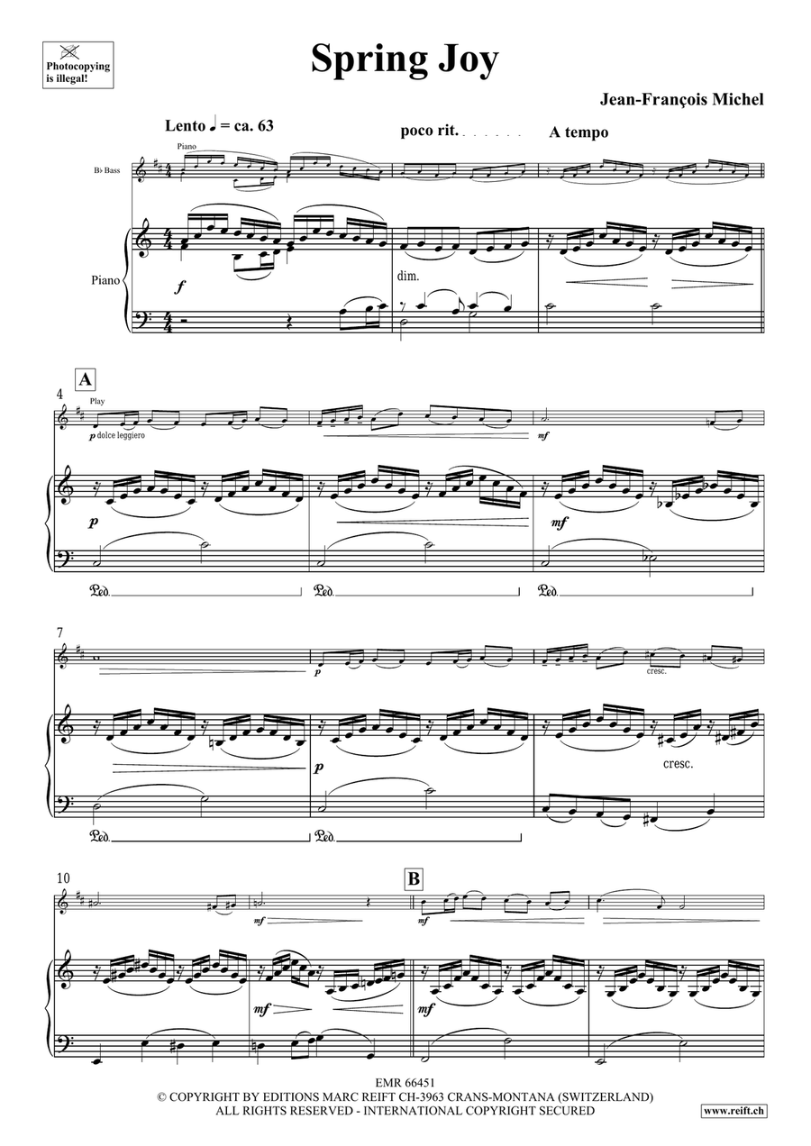 Spring Joy Voice Solo scores gallery preview page 5