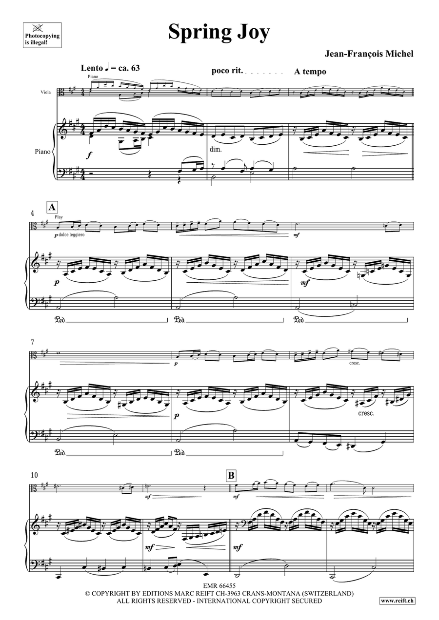 Spring Joy Spring Joy Piano Accompaniment scores gallery preview page 5