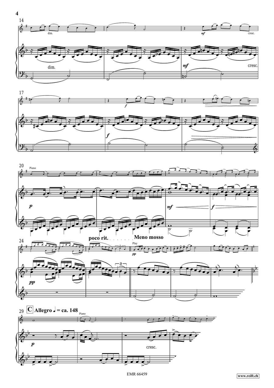 Spring Joy Spring Joy Clarinet Solo scores gallery preview page 6