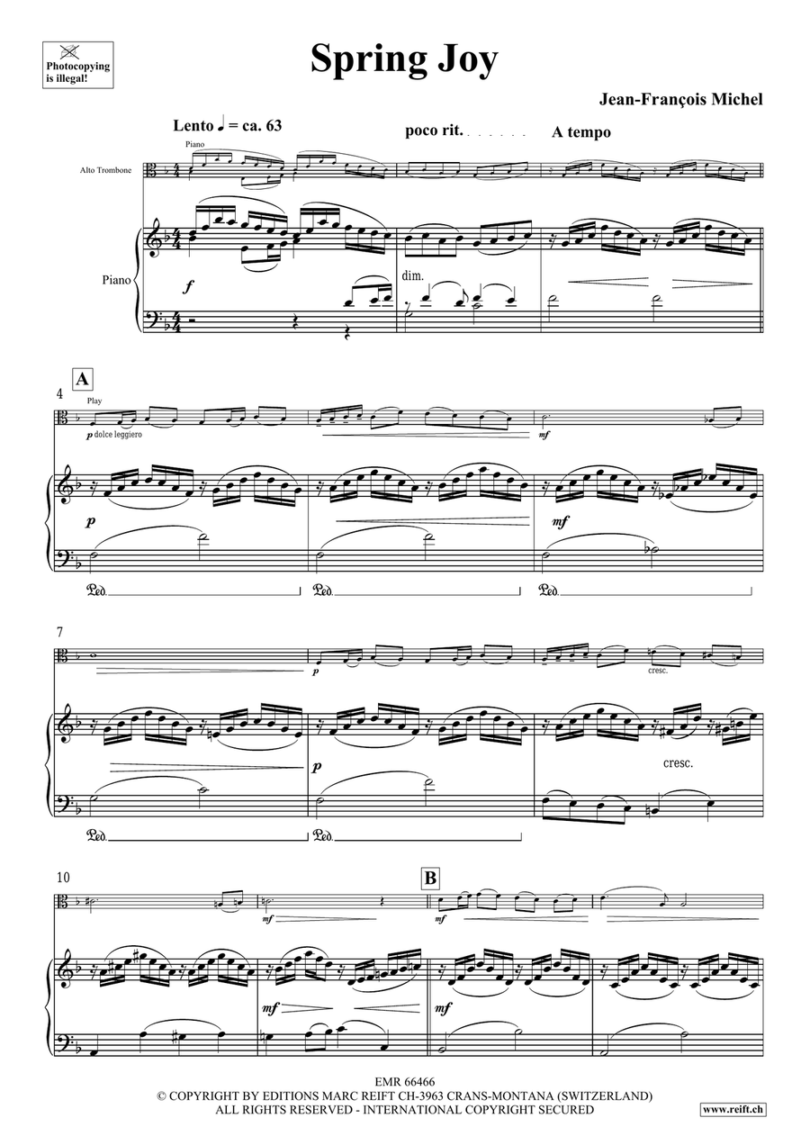 Spring Joy Spring Joy Piano Accompaniment scores gallery preview page 5