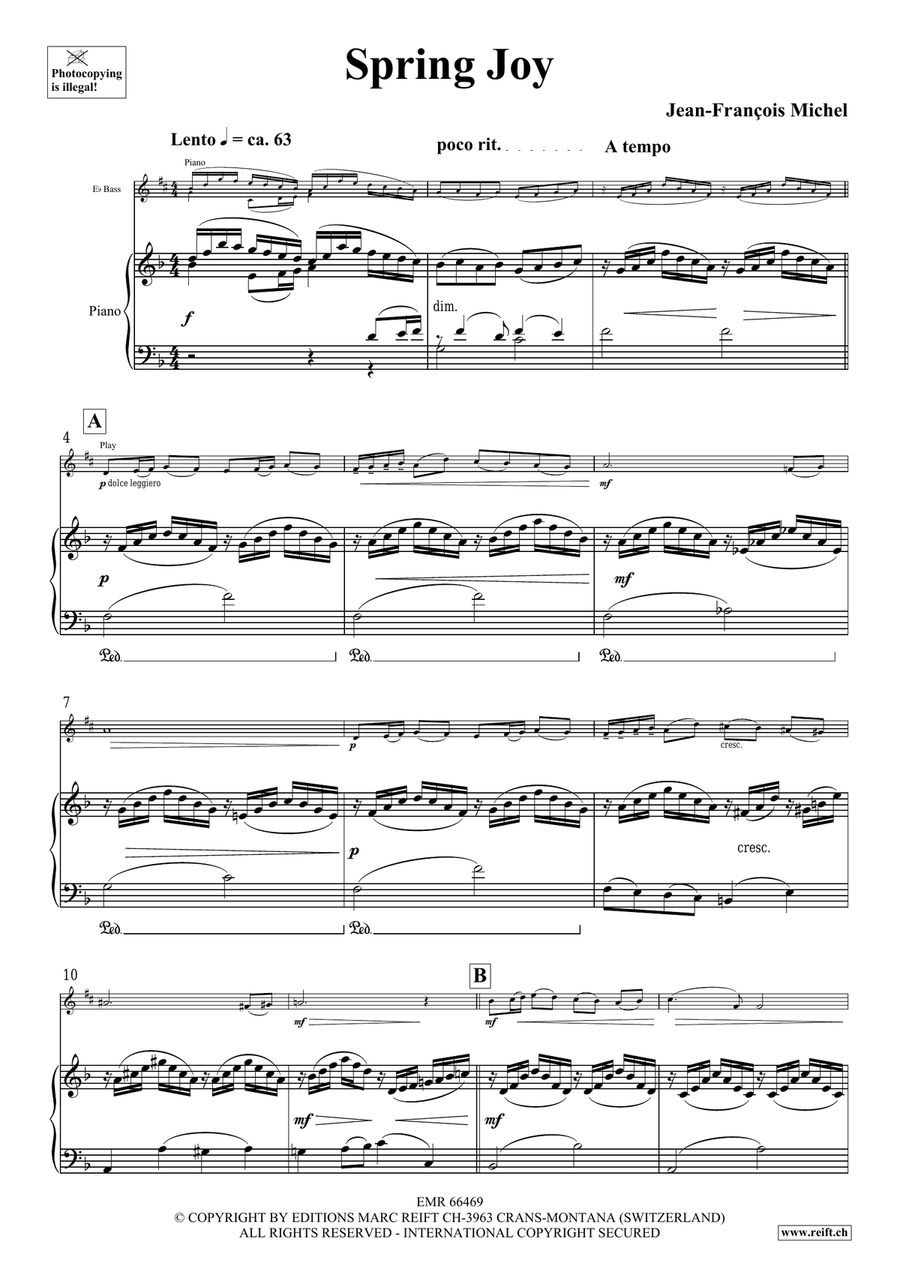 Spring Joy Spring Joy Voice Solo scores gallery preview page 5
