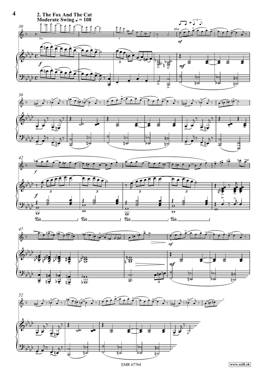 Pinocchio Pinocchio Alto Saxophone scores gallery preview page 6