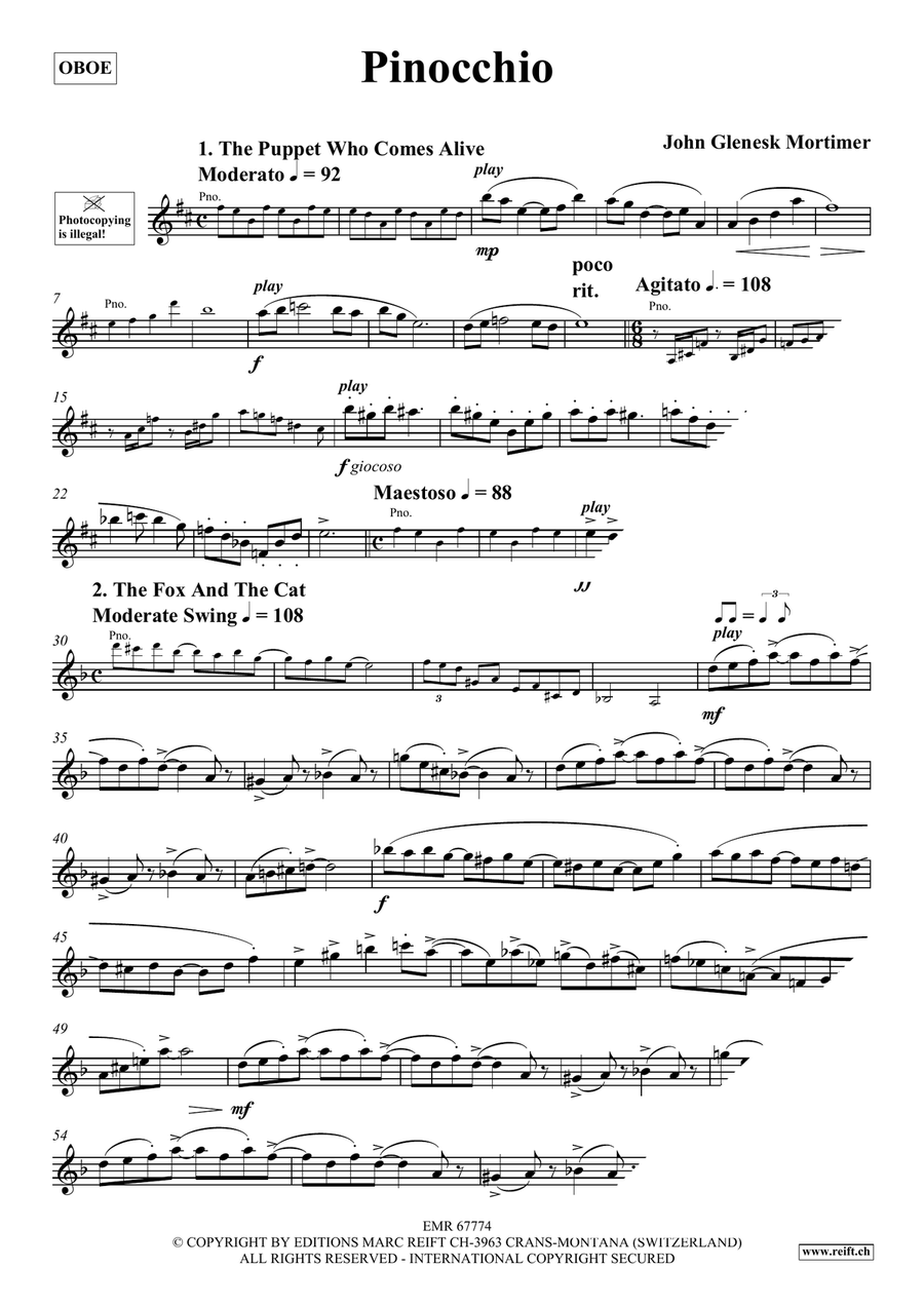 Pinocchio Pinocchio Piano Accompaniment scores gallery preview page 4