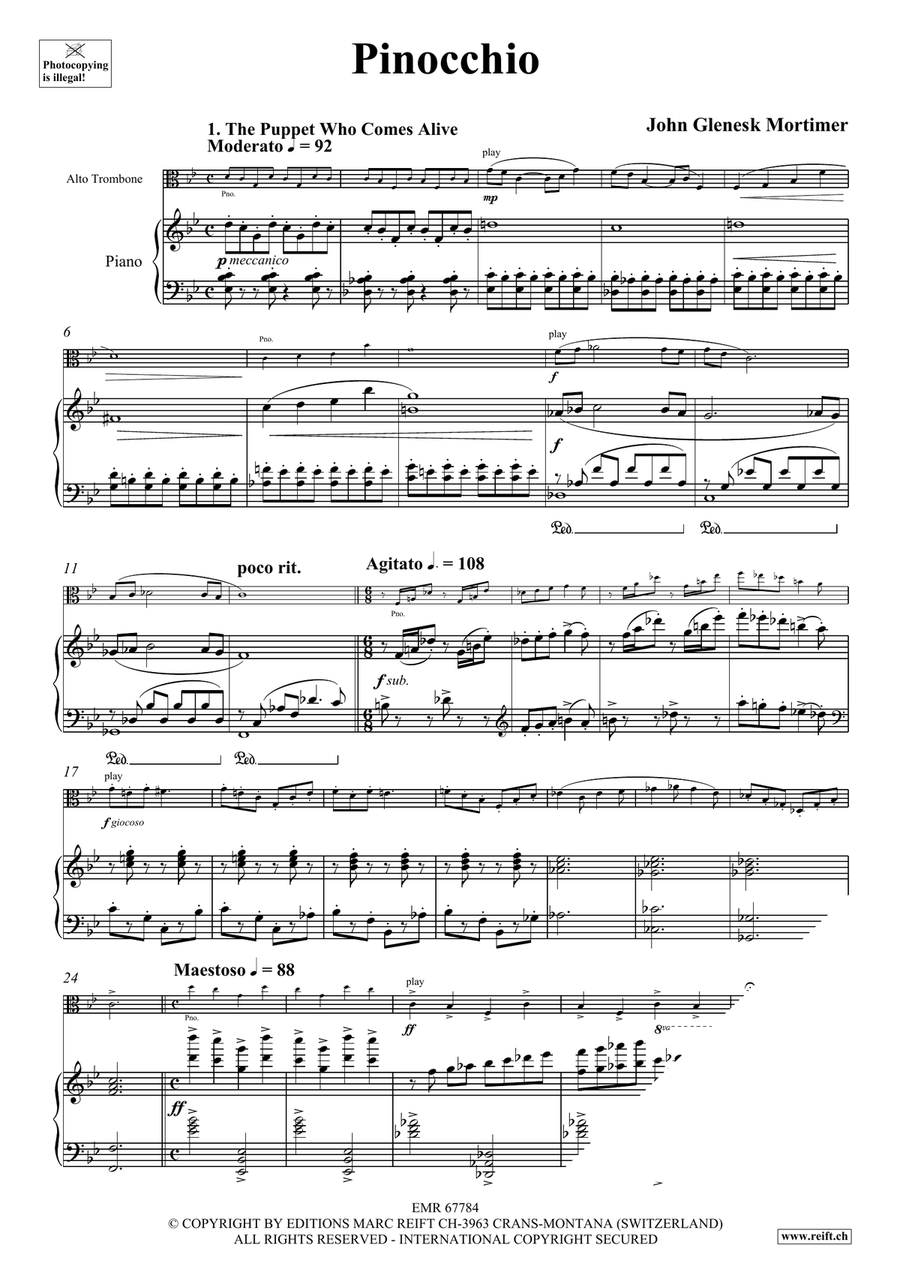 Pinocchio Pinocchio Piano Accompaniment scores gallery preview page 5