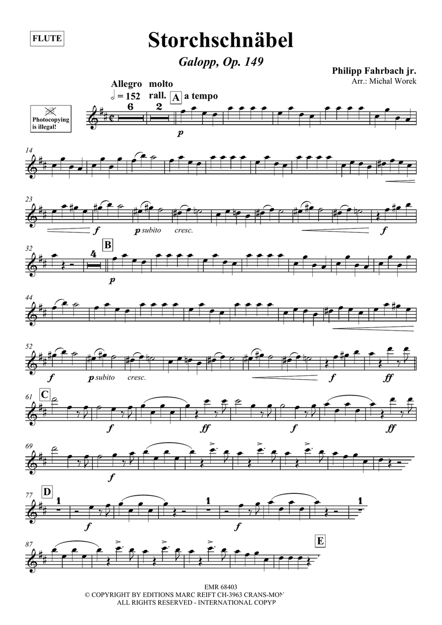 Storchschnäbel Storchschnäbel Flute Solo scores gallery preview page 3