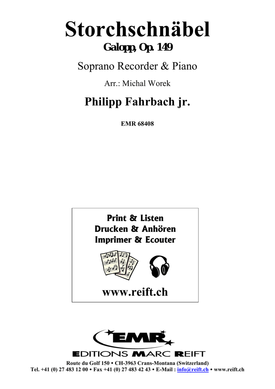 Storchschnäbel Storchschnäbel Soprano Recorder scores gallery preview page 2