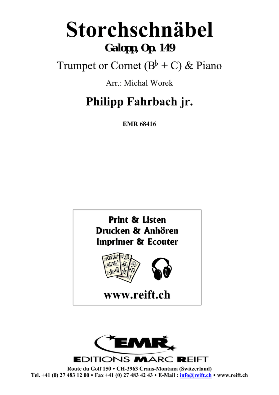 Storchschnäbel Storchschnäbel Cornet scores gallery preview page 2