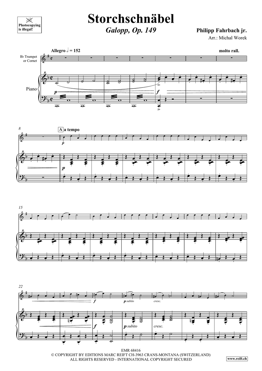 Storchschnäbel Storchschnäbel Cornet scores gallery preview page 4