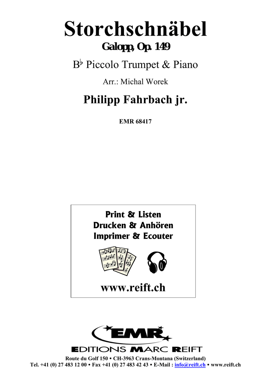 Storchschnäbel Storchschnäbel Piccolo Trumpet scores gallery preview page 2