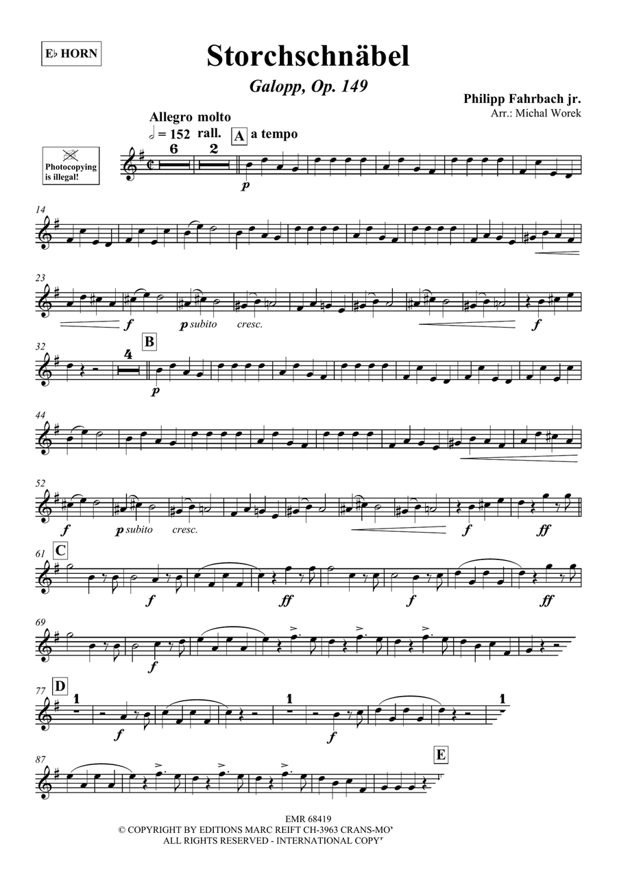 Storchschnäbel Storchschnäbel Horn scores gallery preview page 3
