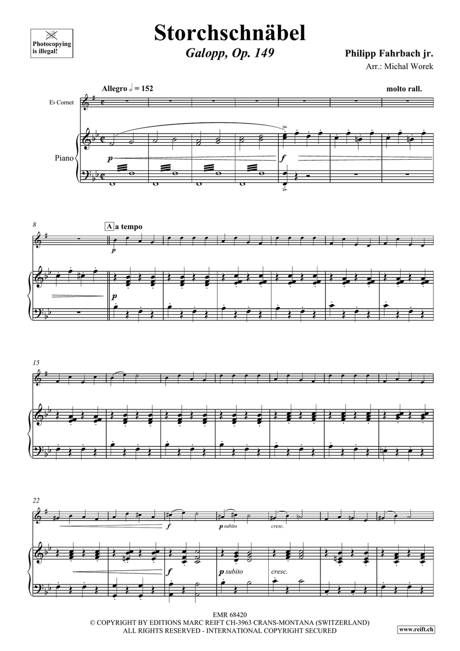 Storchschnäbel Storchschnäbel Cornet scores gallery preview page 4