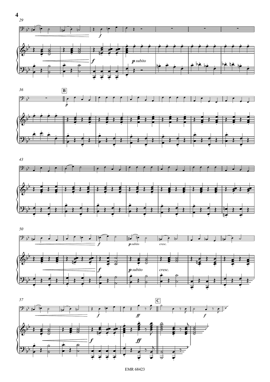 Storchschnäbel Storchschnäbel Bass Trombone scores gallery preview page 5