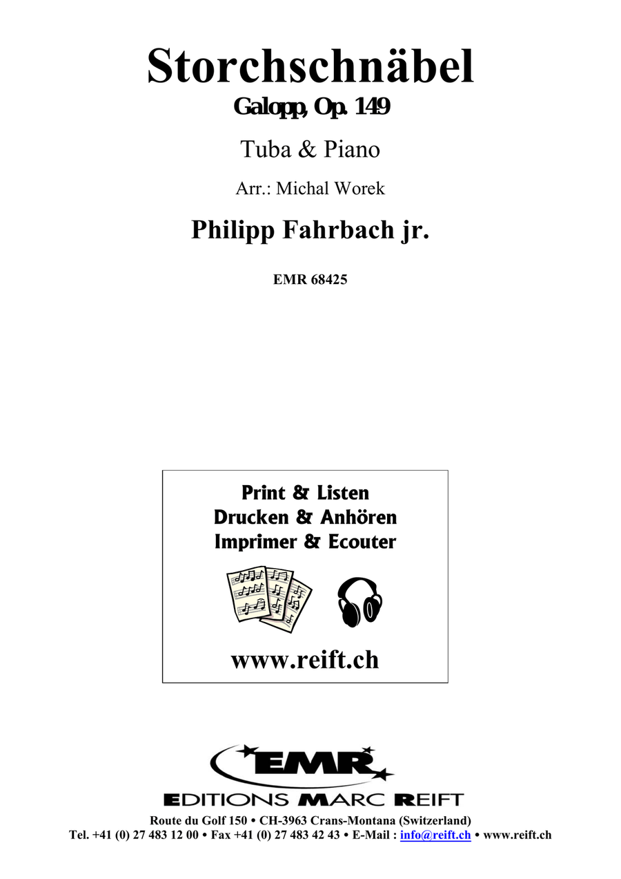 Storchschnäbel Storchschnäbel Tuba scores gallery preview page 2