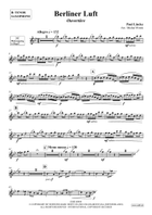 Berliner Luft Tenor Saxophone scores gallery preview page 3