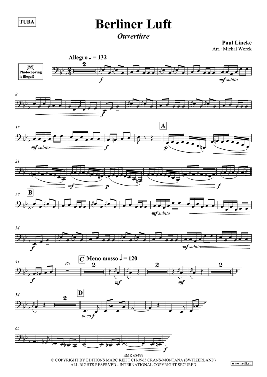 Berliner Luft Berliner Luft Tuba scores gallery preview page 3