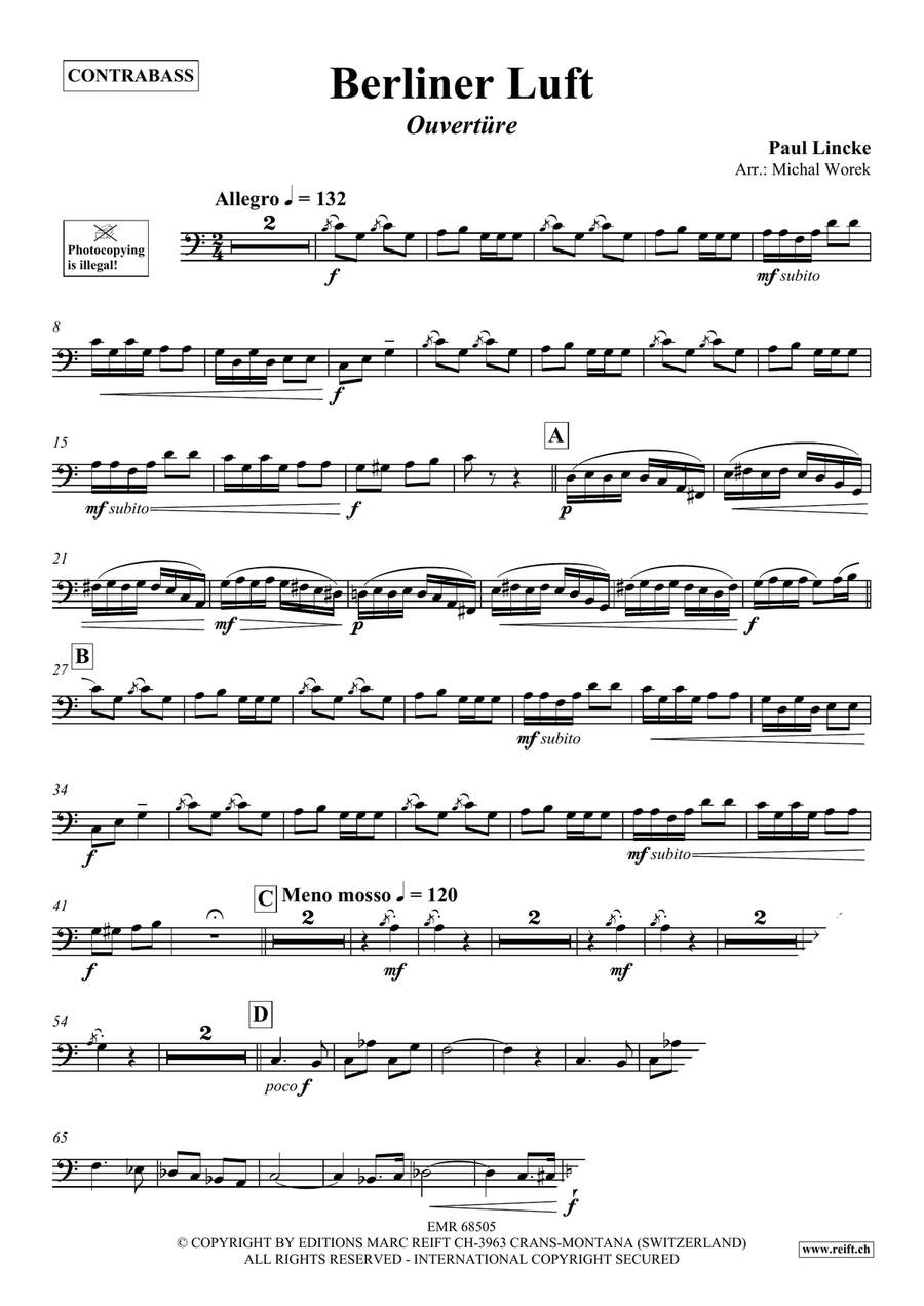 Berliner Luft Berliner Luft Double Bass scores gallery preview page 3