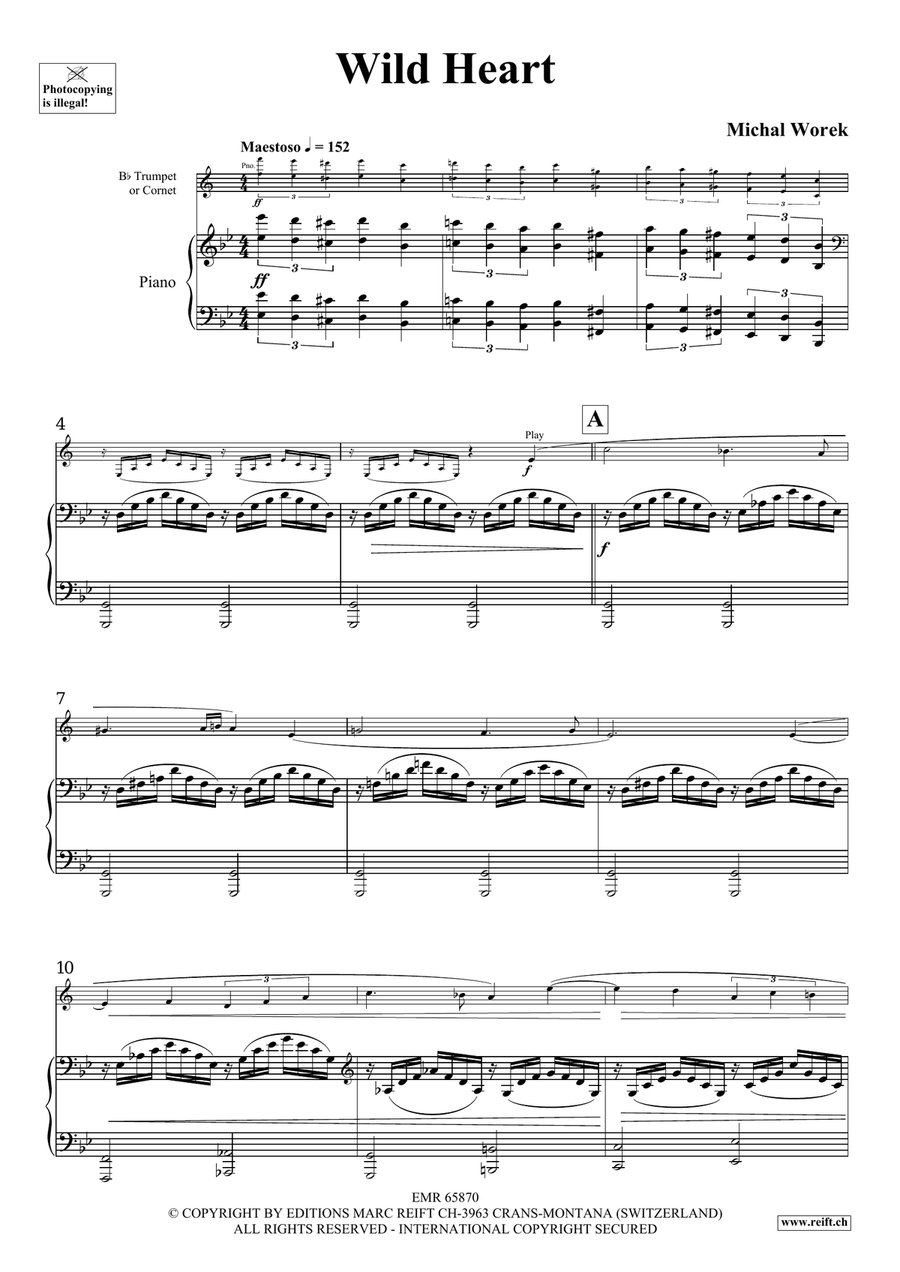 Wild Heart Wild Heart Cornet scores gallery preview page 4