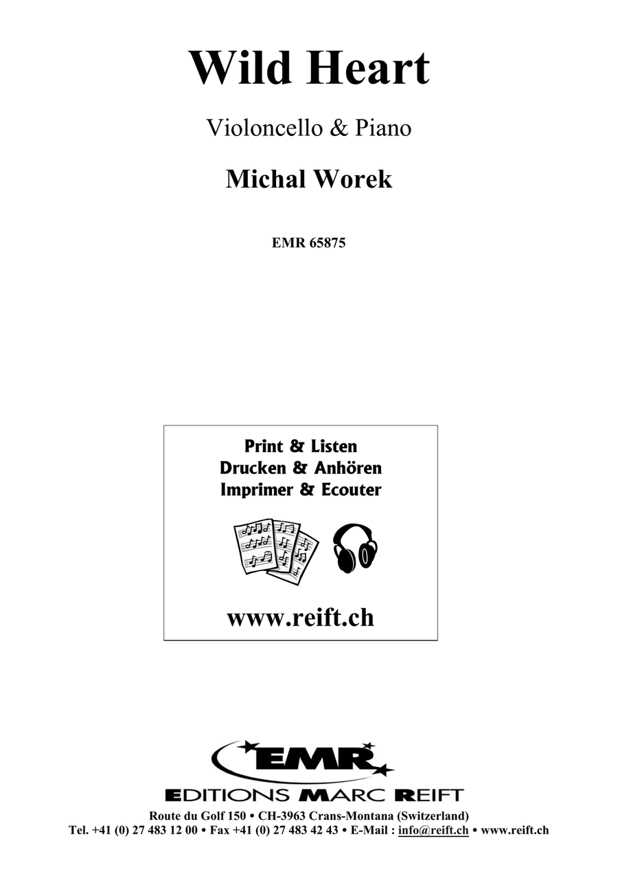 Wild Heart Wild Heart Piano Accompaniment scores gallery preview page 2