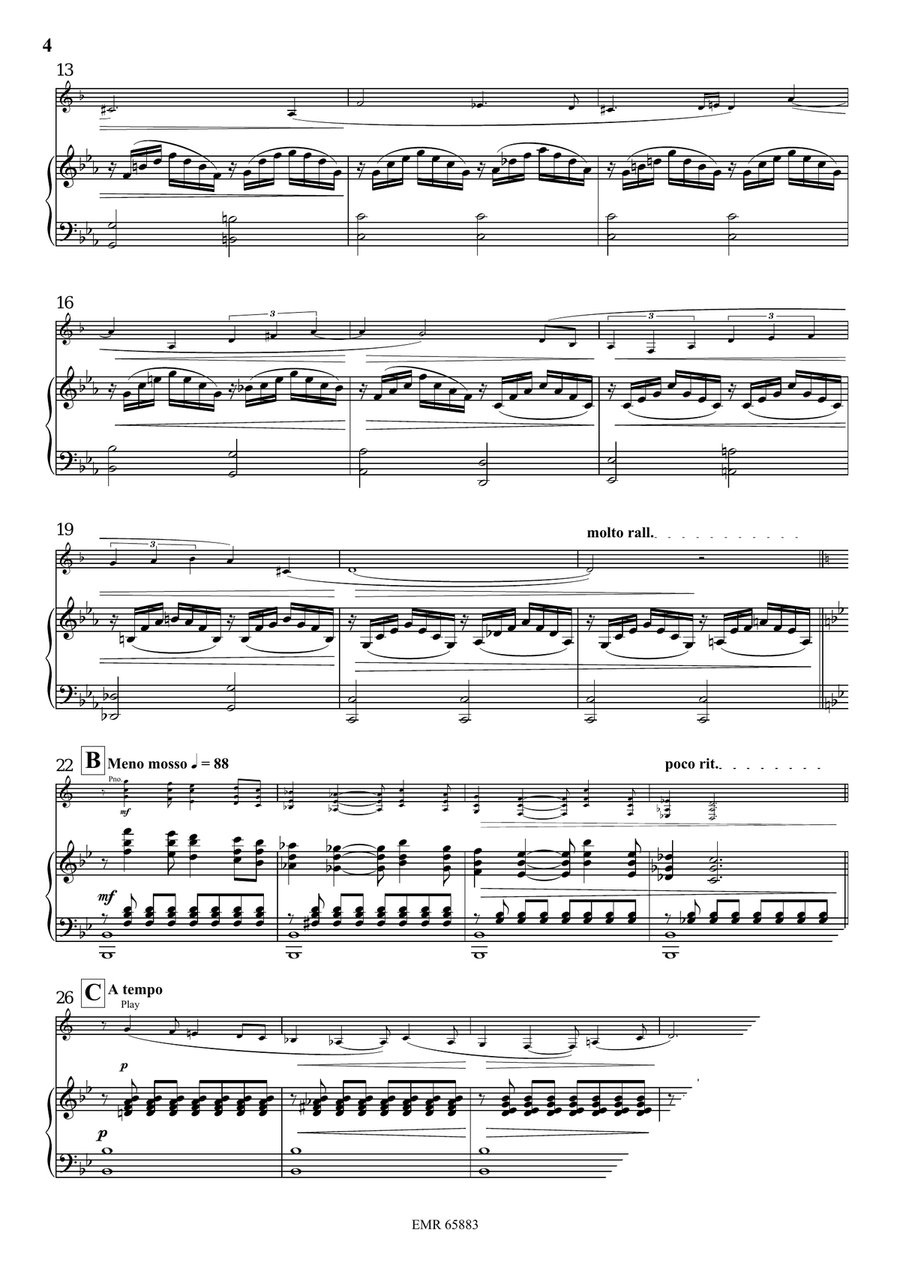 Wild Heart Wild Heart Bass Clarinet scores gallery preview page 5