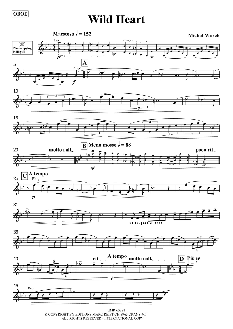Wild Heart Wild Heart Piano Accompaniment scores gallery preview page 3