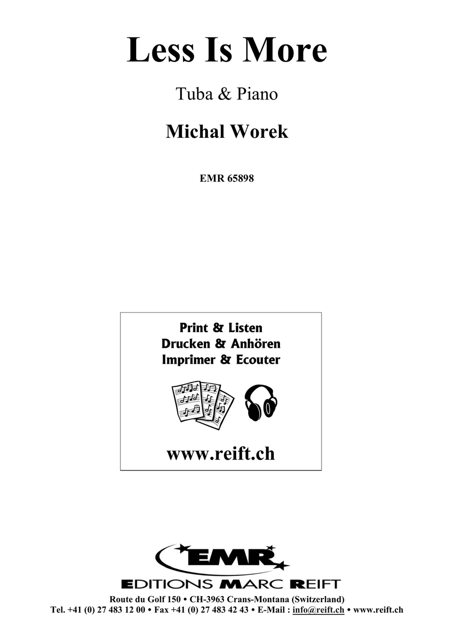 Less Is More Less Is More Tuba scores gallery preview page 2